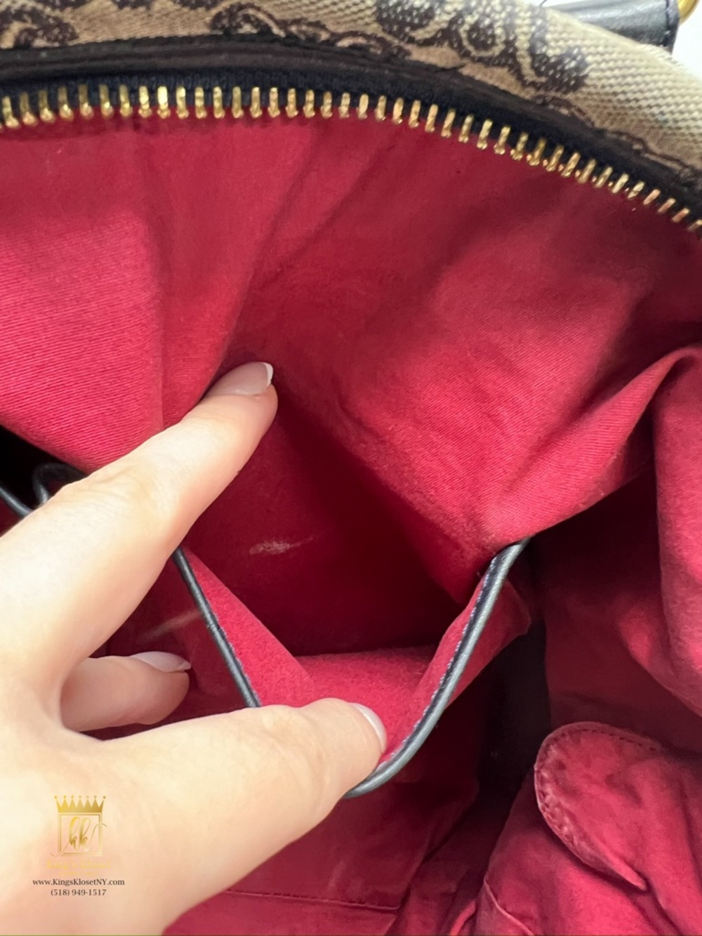 Celine fabric canvas  Boston travel bag - Picture 15 of 16